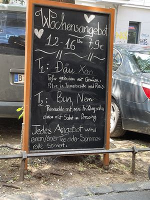   at Hum Vegan Cuisine in Berlin