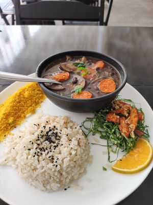 Feijoada at SuBte Vegan in Sao Paulo