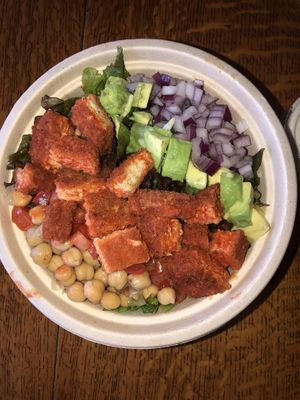 Hot chicken salad at Next Level Burger - Lake Oswego in Lake Oswego