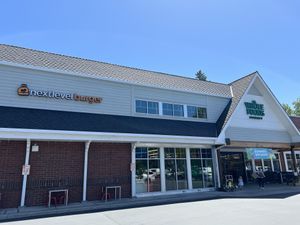 Next to Whole Foods Market but indoor  at Next Level Burger - Lake Oswego in Lake Oswego