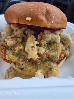 Holiday gobbler, turkeyless burger is holiday all-in-one. Bite absolutely a should try.I love it at Next Level Burger - Lake Oswego in Lake Oswego