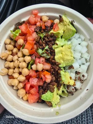 COB avocado Tempe, bacon salad. Everything parries nicely together at Next Level Burger - Lake Oswego in Lake Oswego
