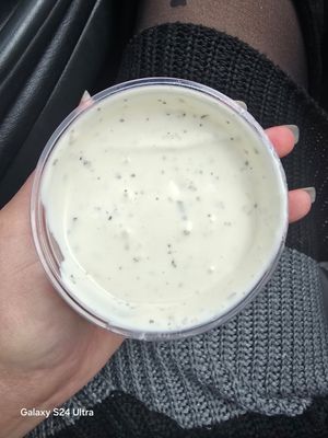 Vegan ranch it is really good at Next Level Burger - Lake Oswego in Lake Oswego