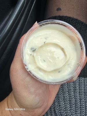 Roasted garlic egglis mayo i love how the garlic pops at Next Level Burger - Lake Oswego in Lake Oswego