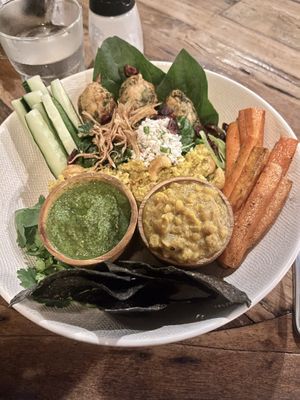 Cauli rice bowl  at The Shady Shack in Canggu