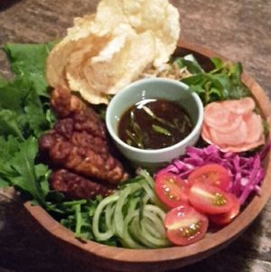 Tempeh Bowl at The Shady Shack in Canggu