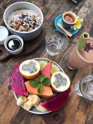 Breakfast at The Shady Shack in Canggu