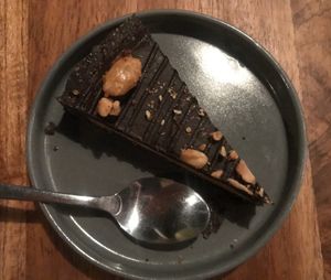 Vegan chocolate peanut spice - delicious!  at The Shady Shack in Canggu