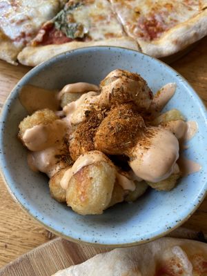 cajun tater tots  at The Stable in Bath