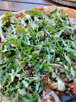 Over the Veg pizza at The Stable in Bath