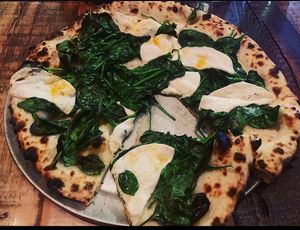 Daniela Spinaci pizza!  at Paulie Gee's in Chicago