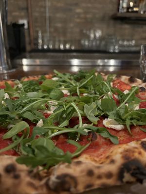 Sad pizza I felt catfished 😂  at Paulie Gee's in Chicago