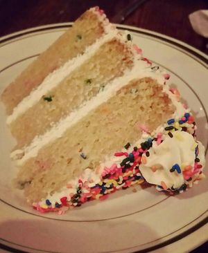 Pie Pie My Darling funfetti cake at Paulie Gee's in Chicago