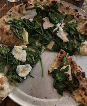 Vegan Regina pizza  at Paulie Gee's in Chicago