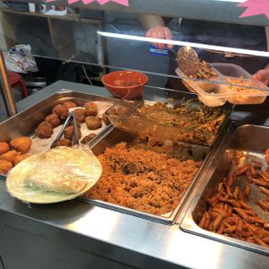 Lots to choose from (but go ahead and get everything...) at Zionly Manna in South East London