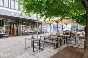 Außenbereich  at Hans im Glück in Mainz