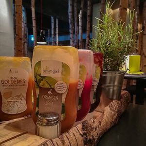 Hausgemachte Saucen at Hans im Glück in Mainz