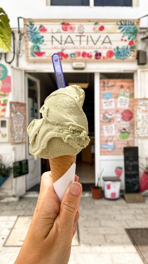 so so yummy at Heladeria La Nativa in Fuerteventura