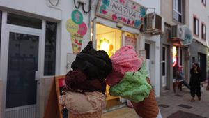Best ice cream in town at Heladeria La Nativa in Fuerteventura