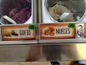 Vegan icecream at Heladeria La Nativa in Fuerteventura