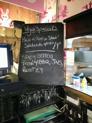 vegan specials at The Deaf Institute Bar and Kitchen in Manchester