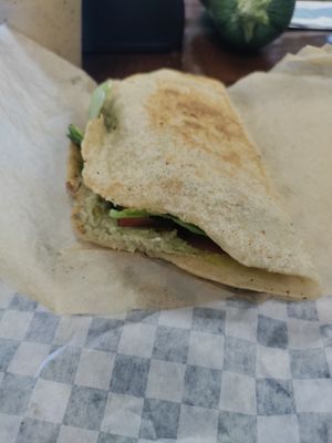 Took a bite and saw a huge bug cooked into it at Country Organics in Redding