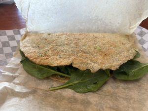 Vegan wrap - DELICIOUS!   at Country Organics in Redding