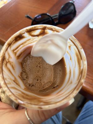 Cocoa mousse   at Country Organics in Redding