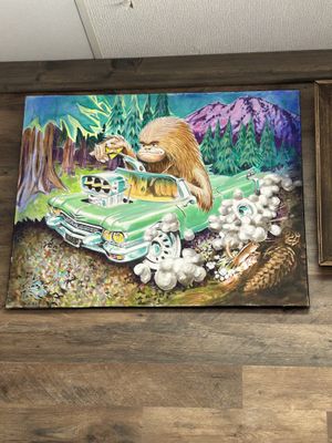 Fun artwork   at Country Organics in Redding