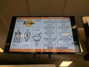 menu at Country Organics in Redding