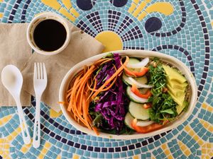 Teriyaki boil at Country Organics in Redding