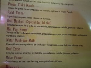 Platillos vegetarianos y veganos at Goa in Guadalajara