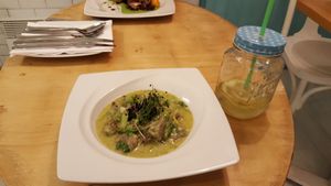 Gnocchi at Great Bistro in Budapest