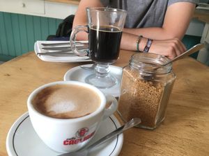 Coffee   at Great Bistro in Budapest