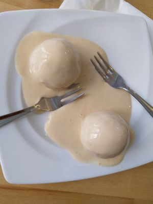 Millet balls at Great Bistro in Budapest