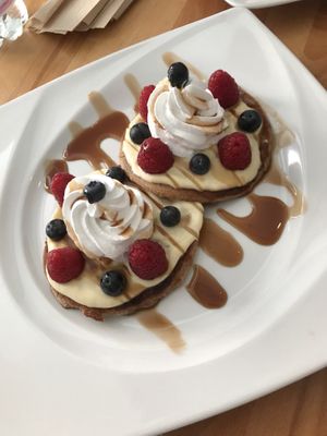 Pancakes summertime  at Great Bistro in Budapest