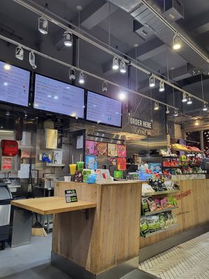 Interior at Juice Press - Hell's Kitchen in New York City