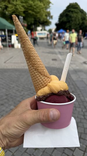   at Kontor Eismanufaktur in Greifswald