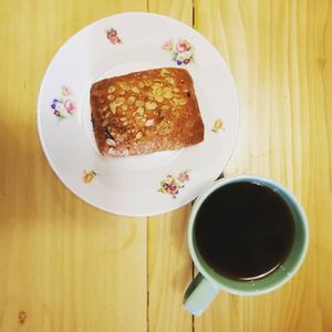 Filter coffee & croissant at Bar Lento in Rimini