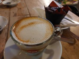 Cappuccino  at Bar Lento in Rimini