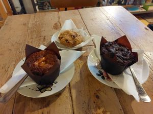 Muffins at Bar Lento in Rimini