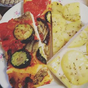 pizzas and focaccias at Bar Lento in Rimini