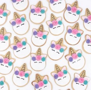 Vegan + GF unicorn cookies at Vegan Art by Indira in Miami