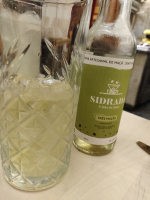 Cider at O Xexexe in Costa Da Caparica