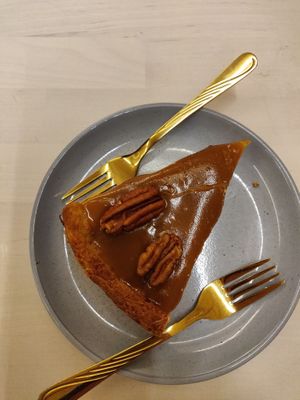 Cheesecake Vegan at O Xexexe in Costa Da Caparica