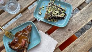 Dessert was delicious  at O Xexexe in Costa Da Caparica