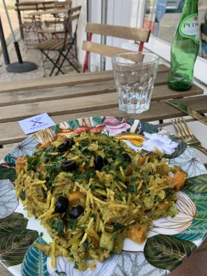 Jack fruit « a bras"  at O Xexexe in Costa Da Caparica