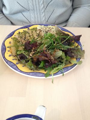 Buckwheat crepe with Xexexe-style scrambled tofu, pesto and mayo  at O Xexexe in Costa Da Caparica