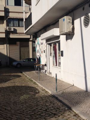 Street view at O Xexexe in Costa Da Caparica