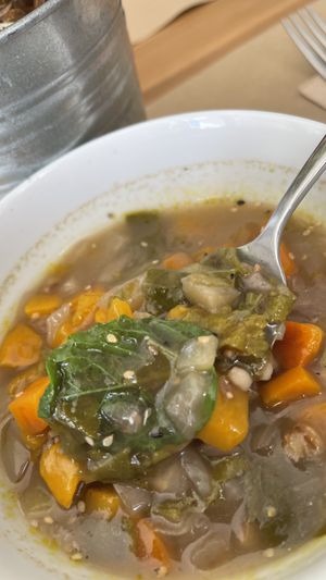 Sopa  at Alfarroba Cafe in Albufeira